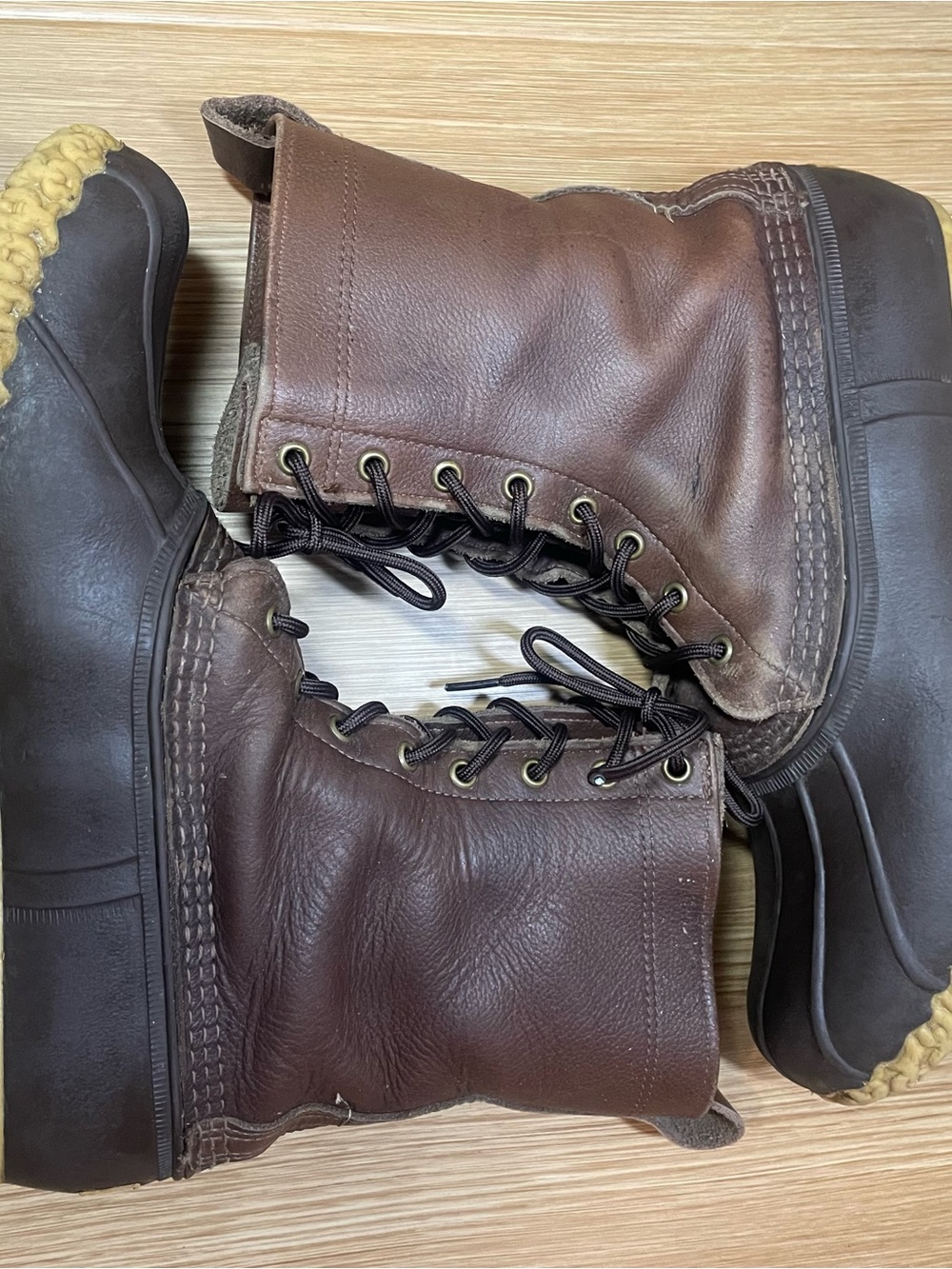 Vintage LL Bean Maine Hunting Boots Mens 11 M USA